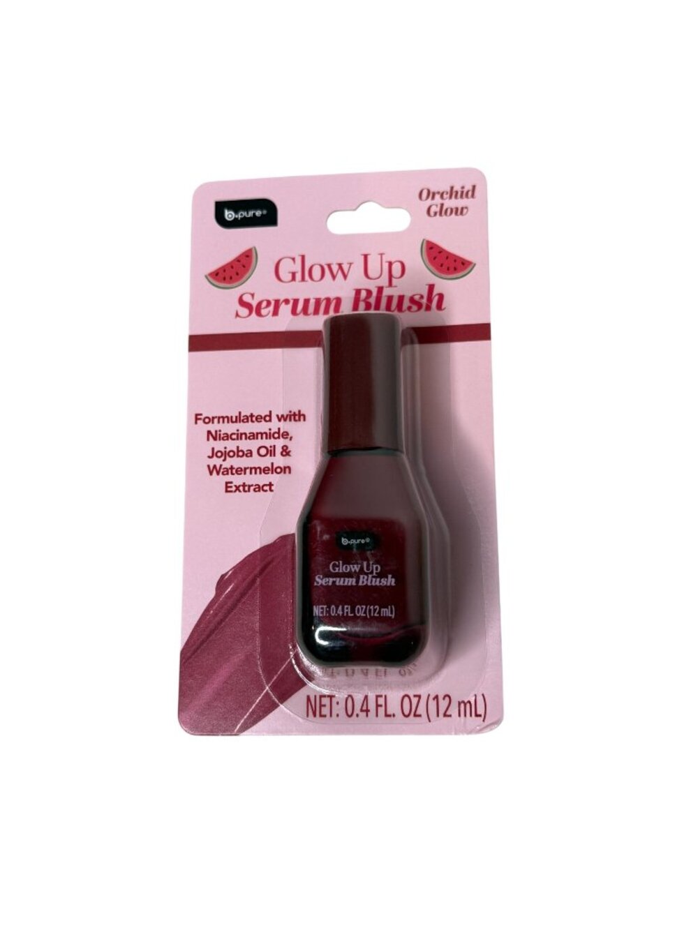 B Pure Glow Up Serum Blush Orchid Glow Liquid Blush Niacinamide Jojoba